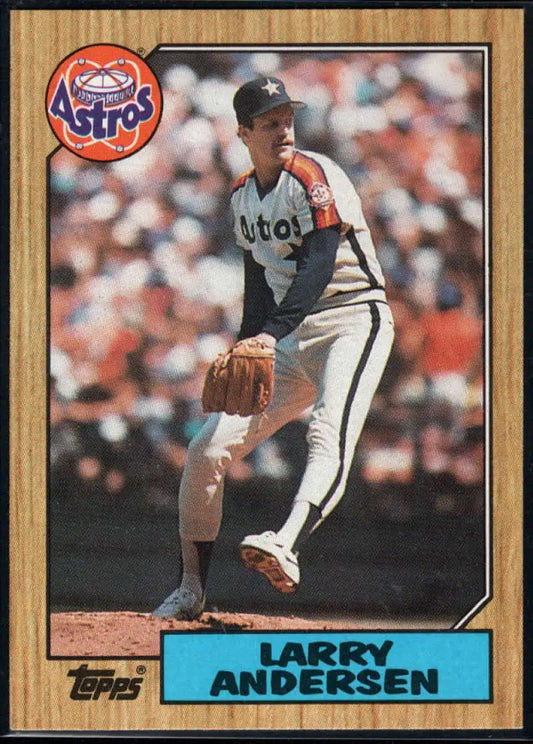 1987 Topps #503 Larry Andersen EX Excellent Houston Astros Baseball Card - Baseball Card Single