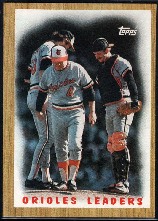 1987 Topps #506 Orioles Team EX Excellent Baltimore Orioles Baseball Card - Baseball Card Single