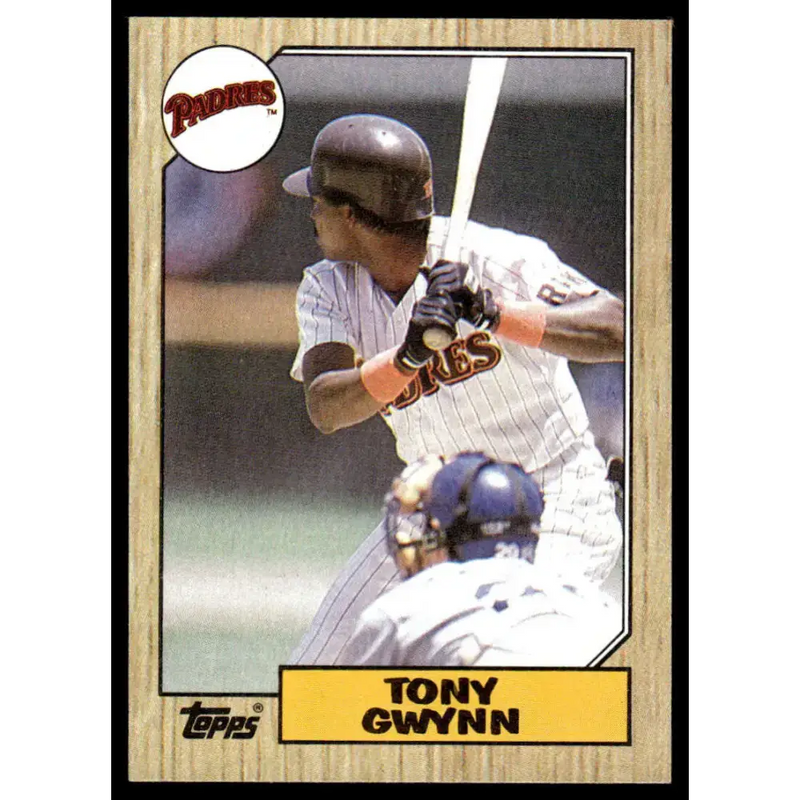 1987 Topps #530 Tony Gwynn NM/MT San Diego Padres Baseball Card - Baseball Card Single
