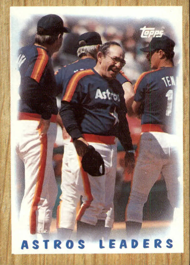 1987 Topps #531 Yogi Berra EX Excellent Houston Astros Baseball Card - Baseball Card Single