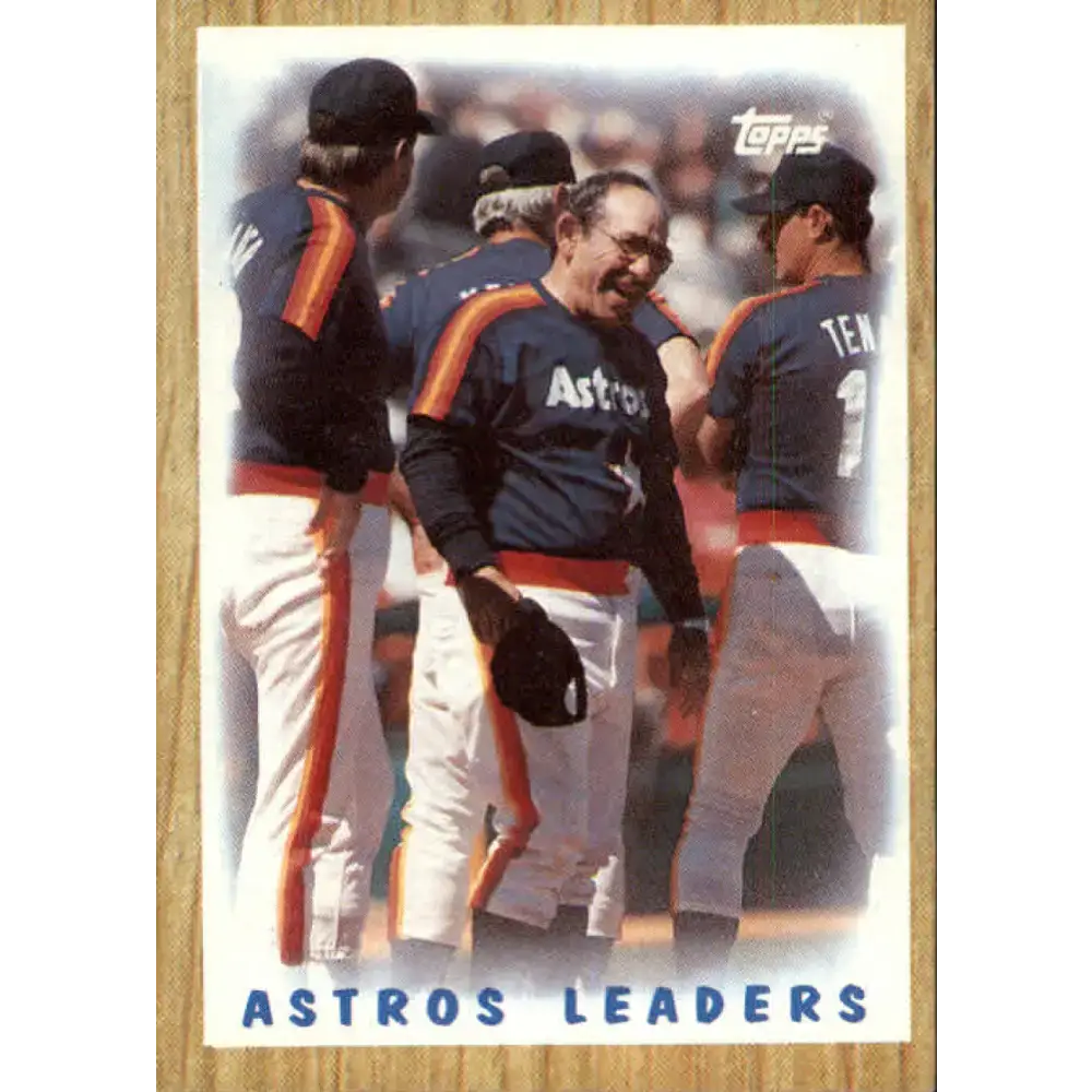 1987 Topps #531 Yogi Berra EX Excellent Houston Astros Baseball Card - Baseball Card Single