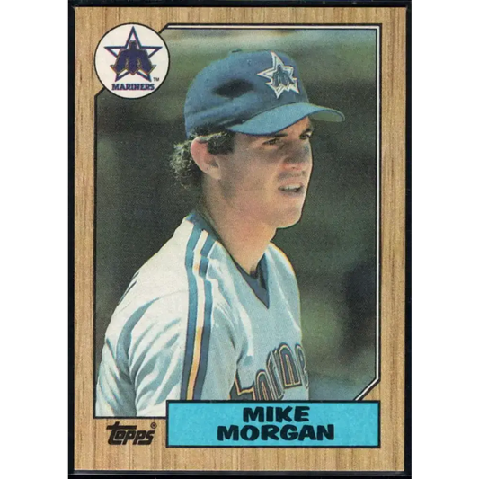 1987 Topps #546 Mike Morgan EX Excellent Seattle Mariners Baseball Card