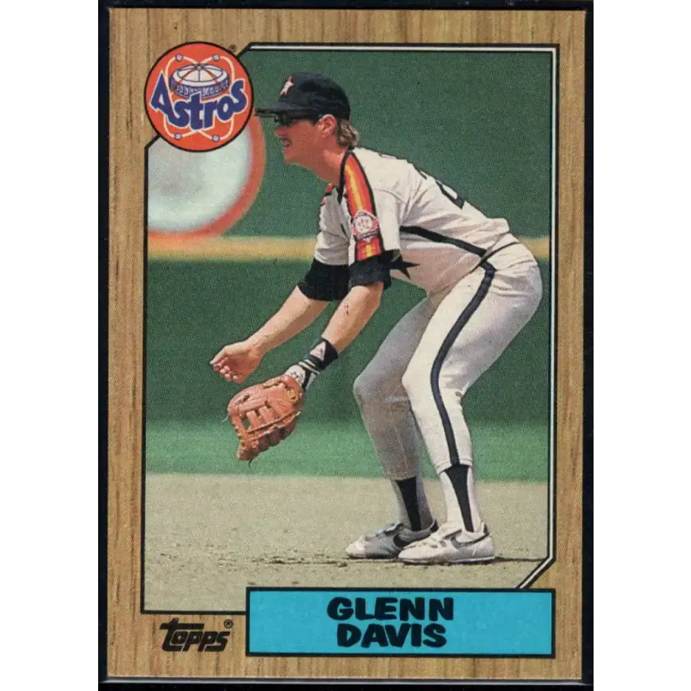 1987 Topps #560 Glenn Davis EX Excellent Houston Astros Baseball Card - Baseball Card Single