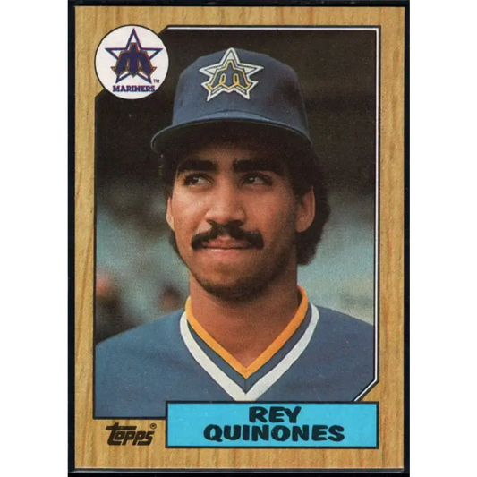 1987 Topps #561 Rey Quinones EX Excellent Seattle Mariners Baseball Card