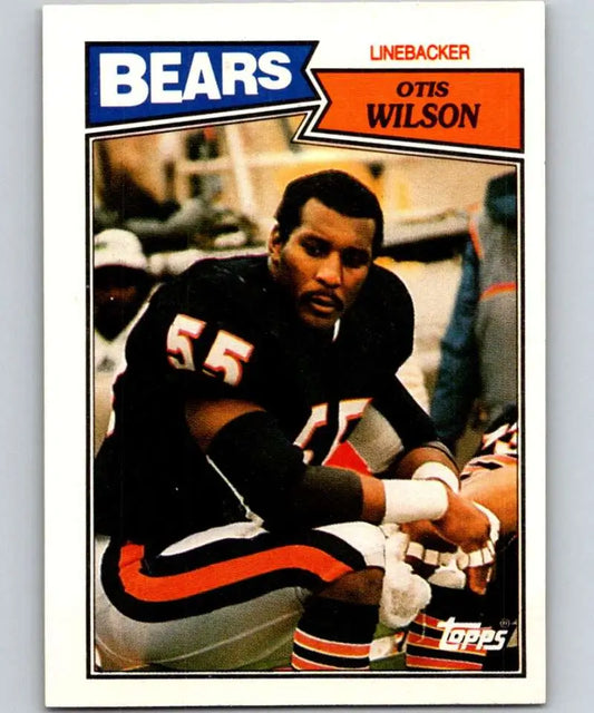 1987 Topps #57 Otis Wilson EX Excellent Chicago Bears Football Card - Football Card Single