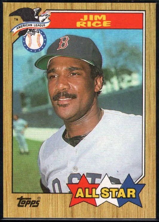 1987 Topps #610 Jim Rice EX Excellent Boston Red Sox Baseball Card - Baseball Card Single