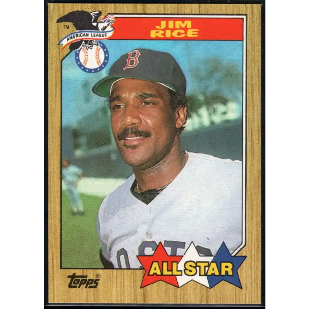 1987 Topps #610 Jim Rice EX Excellent Boston Red Sox Baseball Card - Baseball Card Single