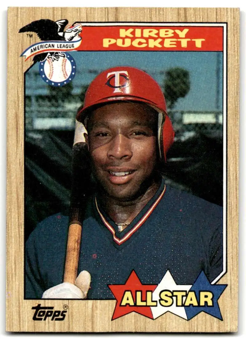 1987 Topps #611 Kirby Puckett EX Excellent Minnesota Twins Baseball Card - Baseball Card Single