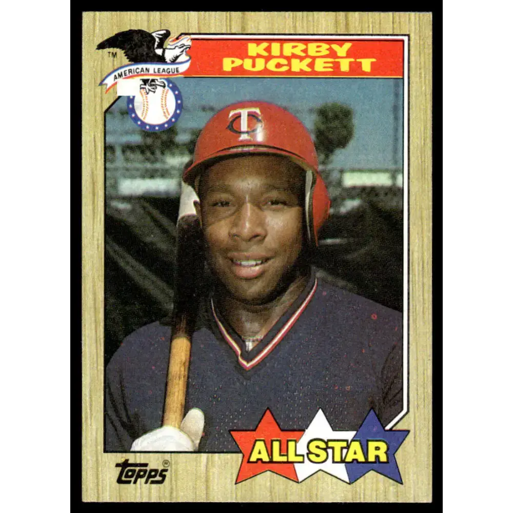 1987 Topps #611 Kirby Puckett EX/NM Minnesota Twins Baseball Card