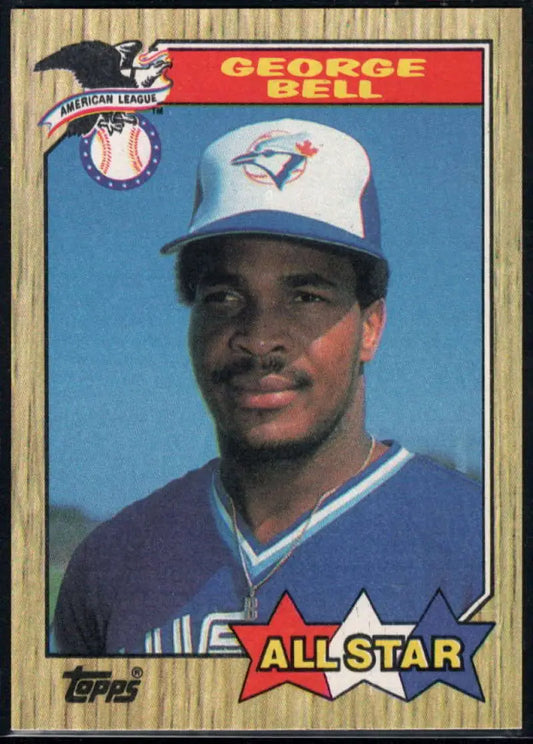 1987 Topps #612 George Bell EX Excellent Toronto Blue Jays Baseball Card - Baseball Card Single