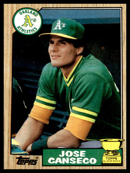 1987 Topps #620 Jose Canseco - Baseball Card Single