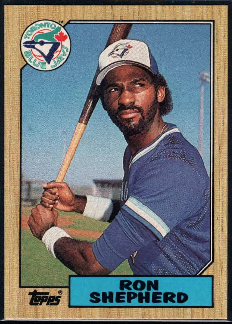 1987 Topps #643 Ron Shepherd EX Excellent Toronto Blue Jays Baseball Card - Baseball Card Single