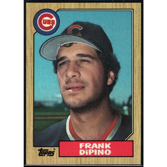 1987 Topps #662 Frank DiPino EX Excellent Chicago Cubs Baseball Card