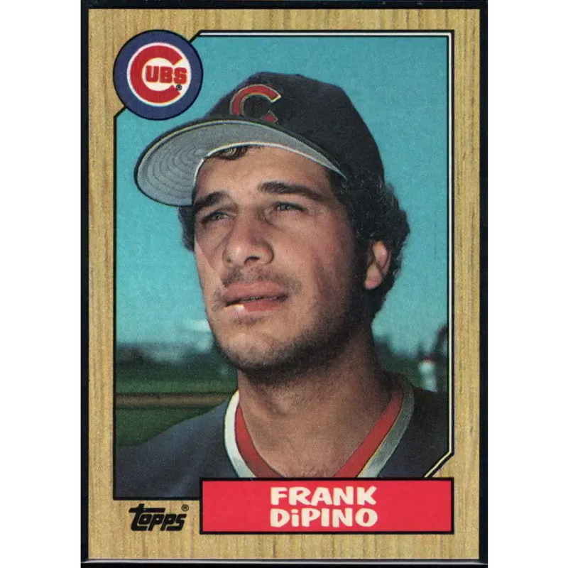 1987 Topps #662 Frank DiPino EX Excellent Chicago Cubs Baseball Card - Baseball Card Single