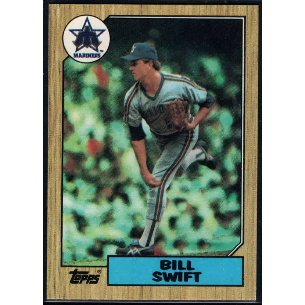 1987 Topps #67 Bill Swift EX Excellent Seattle Mariners Baseball Card - Baseball Card Single