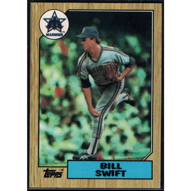 1987 Topps #67 Bill Swift EX Excellent Seattle Mariners Baseball Card - Baseball Card Single
