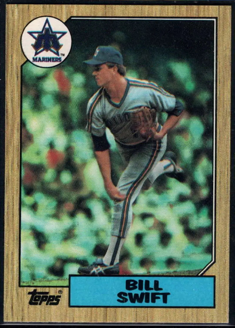 1987 Topps #67 Bill Swift EX Excellent Seattle Mariners Baseball Card - Baseball Card Single