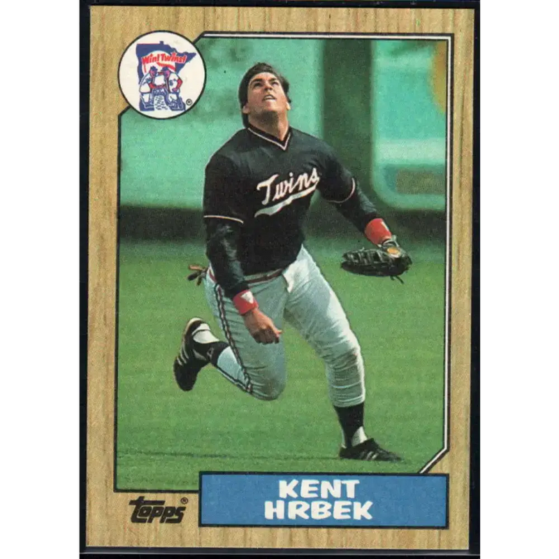1987 Topps #679 Kent Hrbek EX Excellent Minnesota Twins Baseball Card - Baseball Card Single
