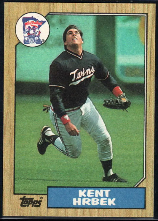 1987 Topps #679 Kent Hrbek EX Excellent Minnesota Twins Baseball Card - Baseball Card Single