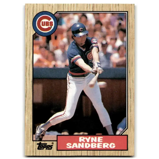 1987 Topps #680 Ryne Sandberg EX Excellent Chicago Cubs Baseball Card