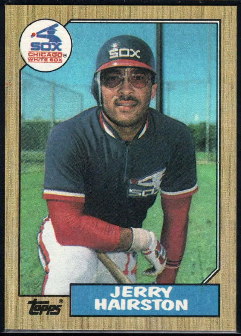 1987 Topps #685 Jerry Hairston EX Excellent Chicago White Sox Baseball Card - Baseball Card Single