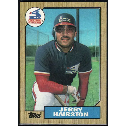 1987 Topps #685 Jerry Hairston EX Excellent Chicago White Sox Baseball Card - Baseball Card Single