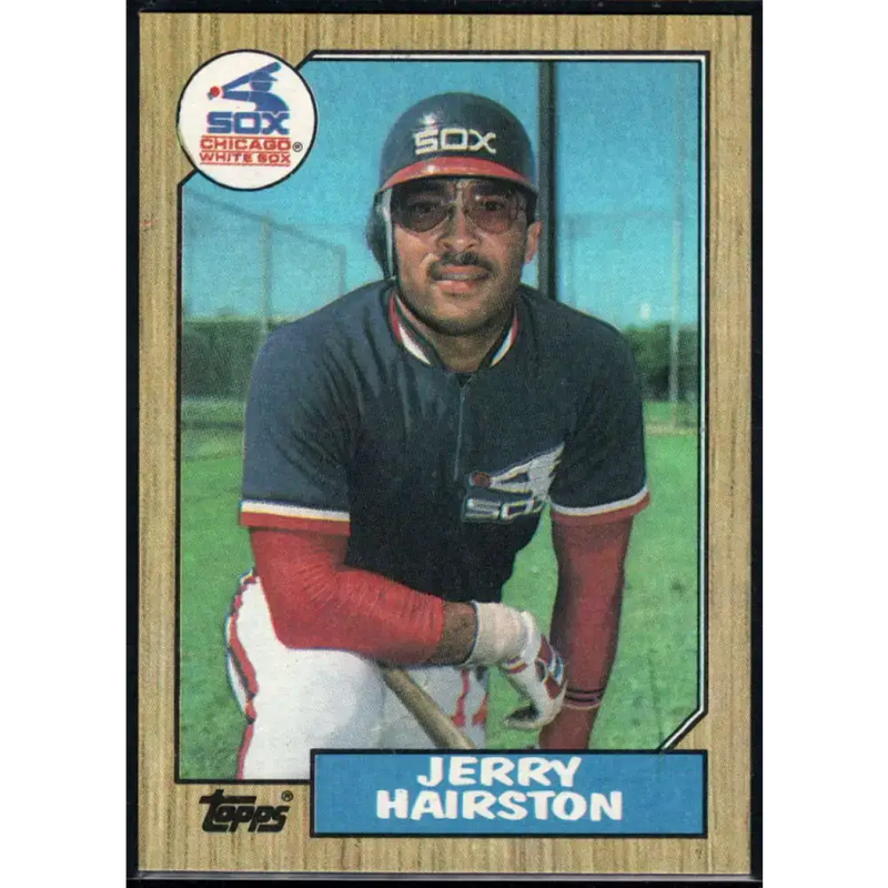 1987 Topps #685 Jerry Hairston EX Excellent Chicago White Sox Baseball Card - Baseball Card Single
