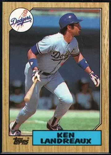 1987 Topps #699 Ken Landreaux NM Near Mint Dodgers - Baseball Card Single