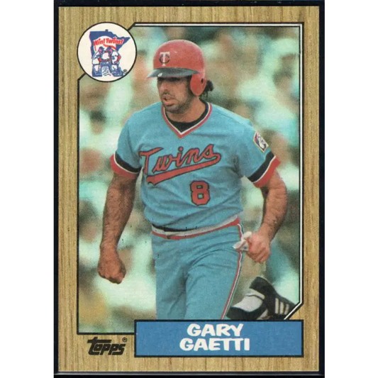 1987 Topps #710 Gary Gaetti EX Excellent Minnesota Twins Baseball Card