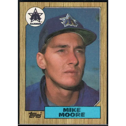 1987 Topps #727 Mike Moore EX Excellent Seattle Mariners Baseball Card