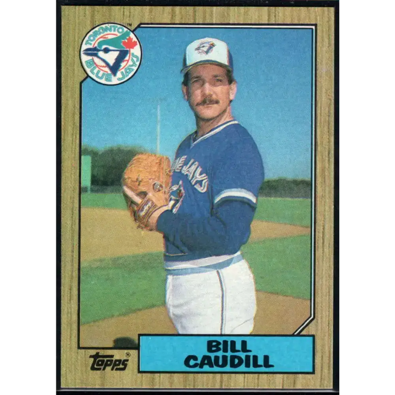 1987 Topps #733 Bill Caudill EX Excellent Toronto Blue Jays Baseball Card - Baseball Card Single