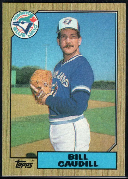1987 Topps #733 Bill Caudill EX Excellent Toronto Blue Jays Baseball Card - Baseball Card Single