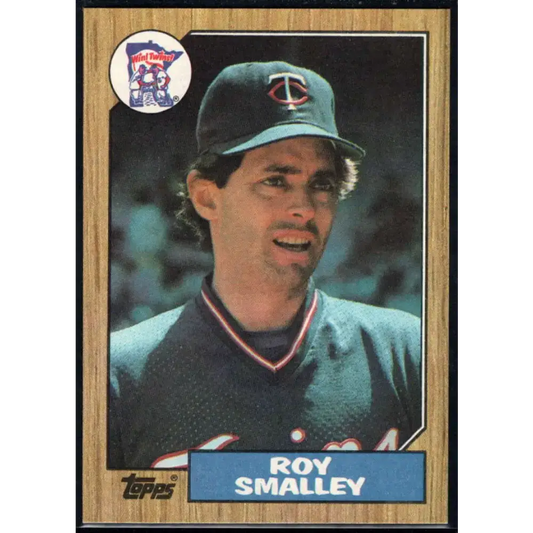 1987 Topps #744 Roy Smalley EX Excellent Minnesota Twins Baseball Card