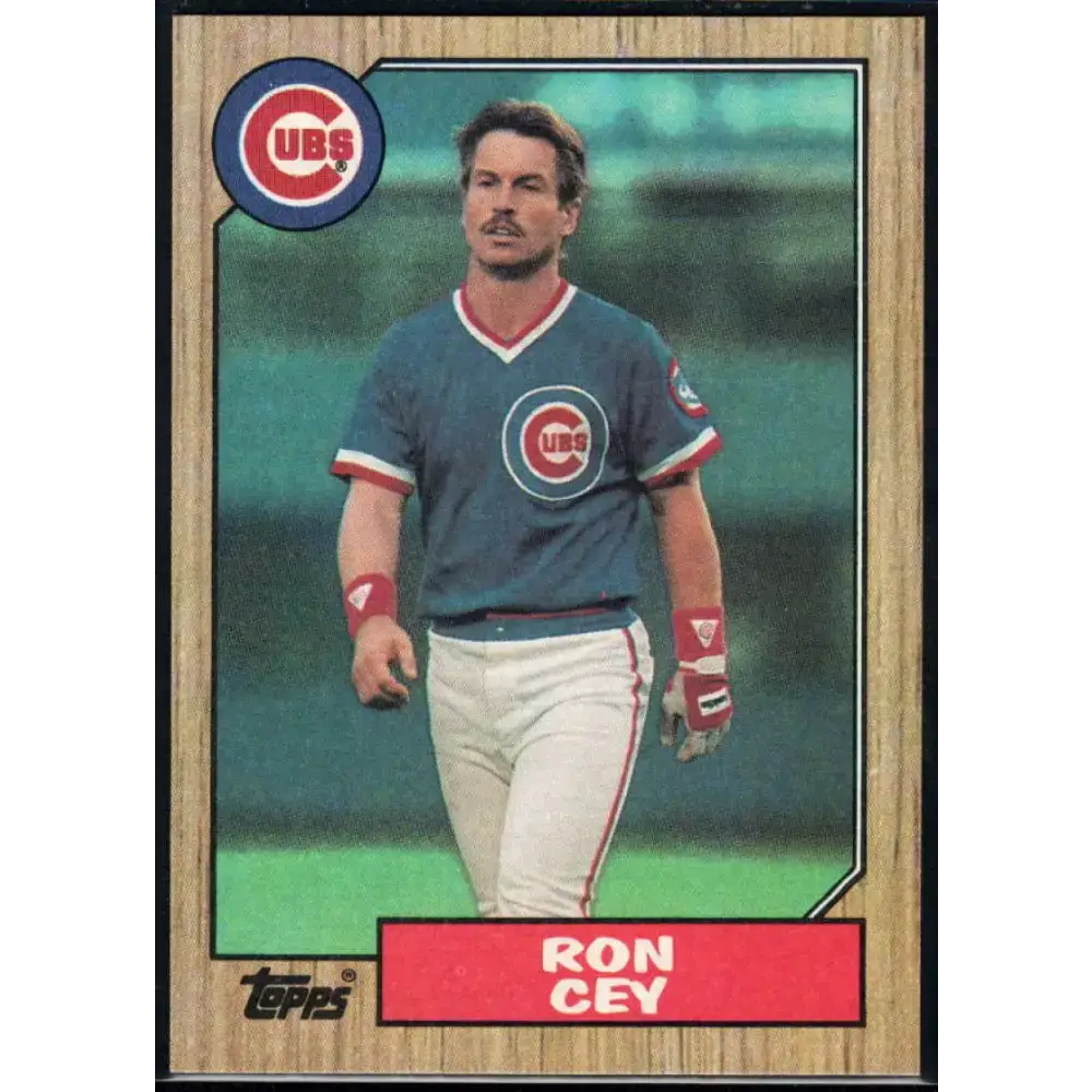1987 Topps #767 Ron Cey EX Excellent Chicago Cubs Baseball Card - Baseball Card Single