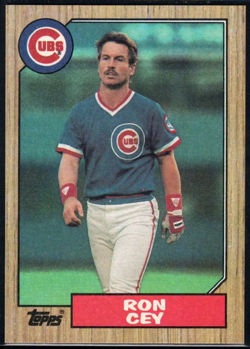 1987 Topps #767 Ron Cey EX Excellent Chicago Cubs Baseball Card - Baseball Card Single