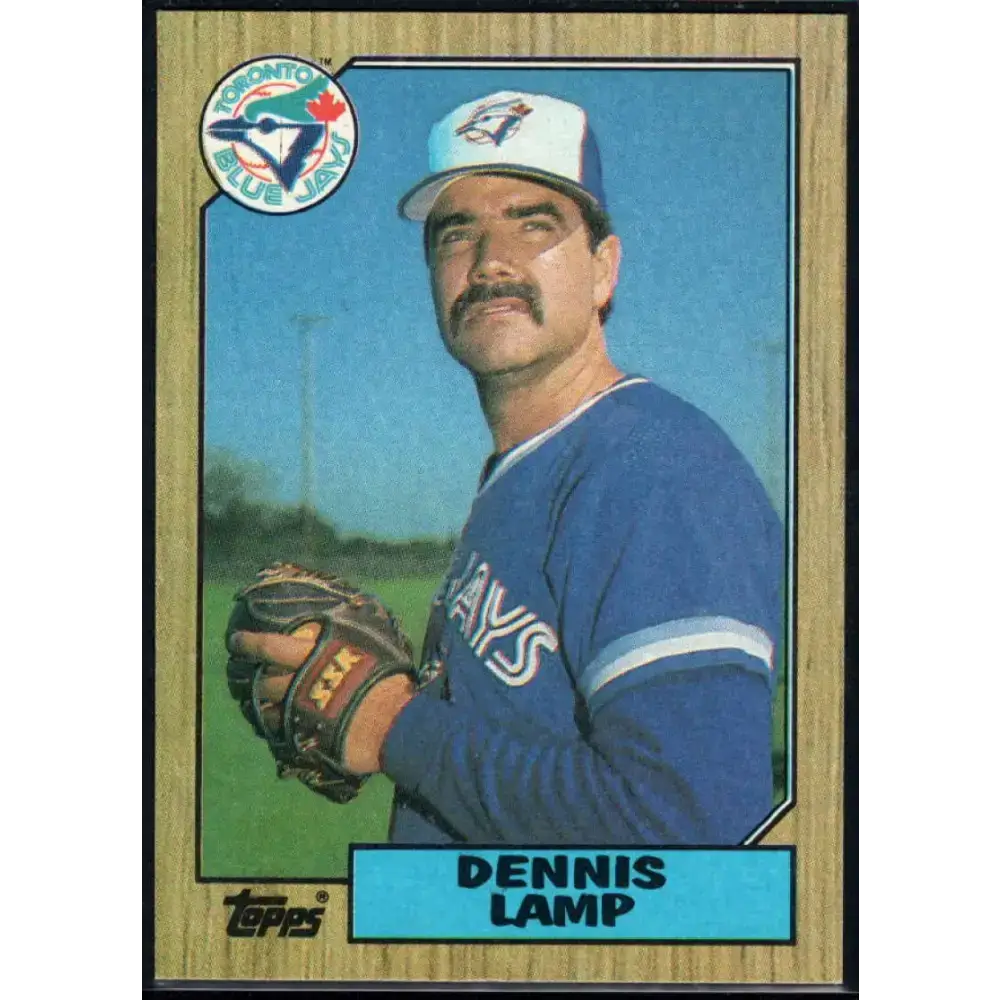 1987 Topps #768 Dennis Lamp EX Excellent Toronto Blue Jays Baseball Card - Baseball Card Single