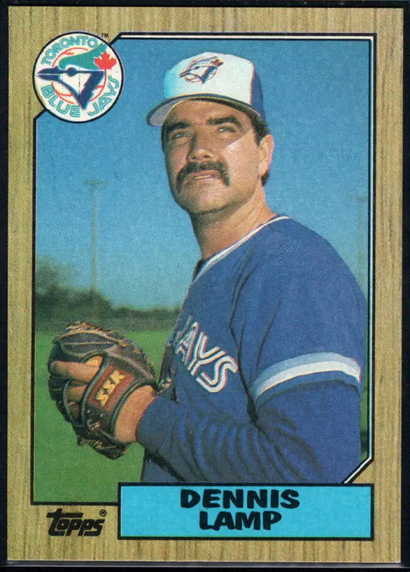 1987 Topps #768 Dennis Lamp EX Excellent Toronto Blue Jays Baseball Card - Baseball Card Single