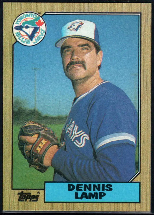 1987 Topps #768 Dennis Lamp EX Excellent Toronto Blue Jays Baseball Card - Baseball Card Single