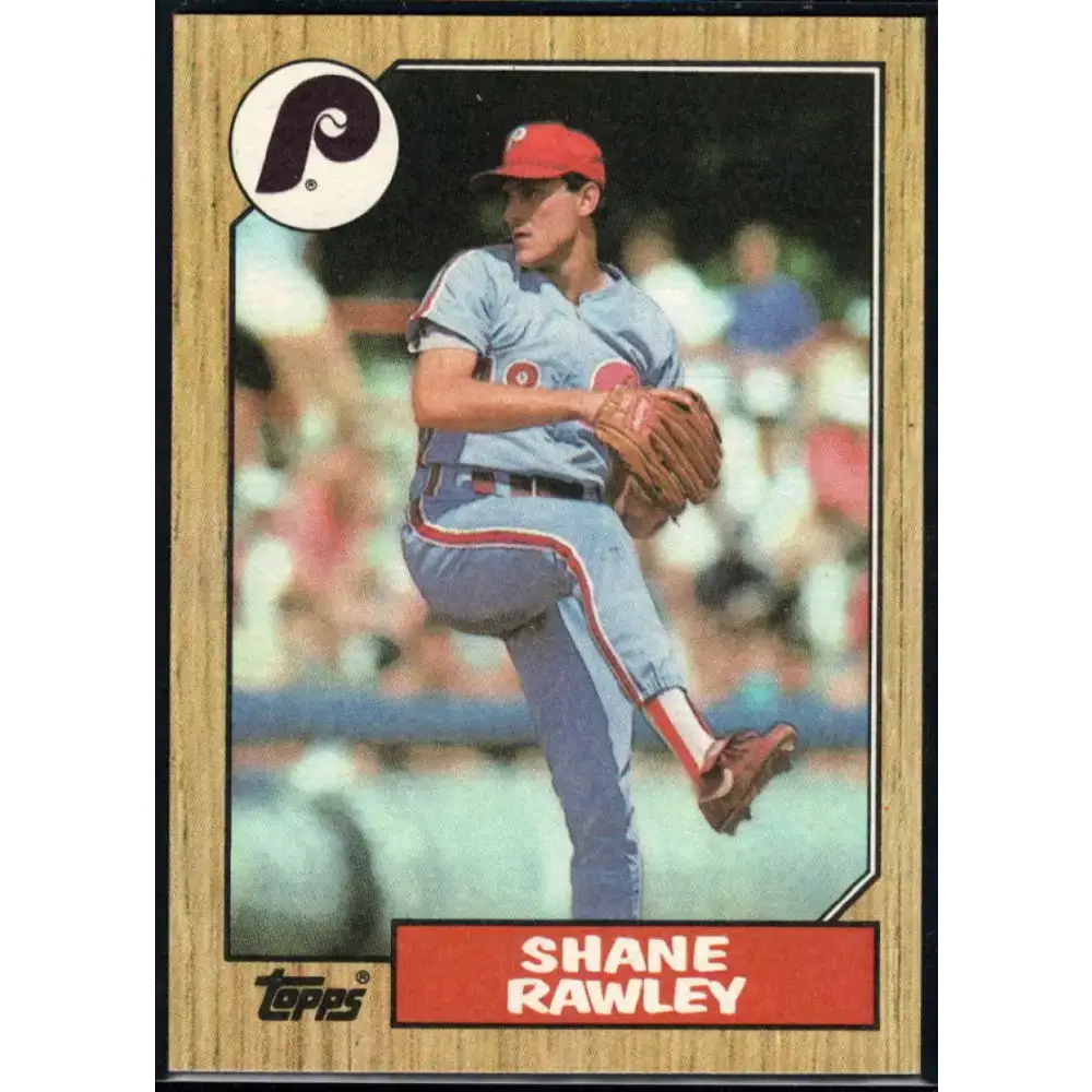 1987 Topps #771 Shane Rawley EX Excellent Philadelphia Phillies Baseball Card - Baseball Card Single