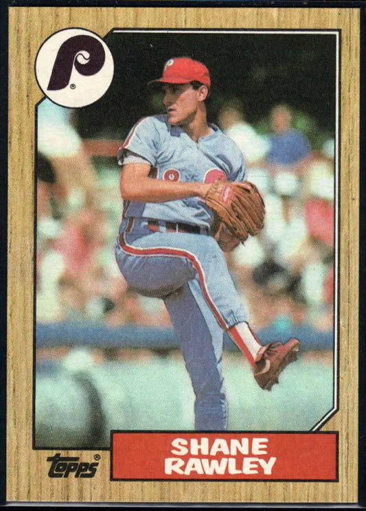 1987 Topps #771 Shane Rawley EX Excellent Philadelphia Phillies Baseball Card - Baseball Card Single