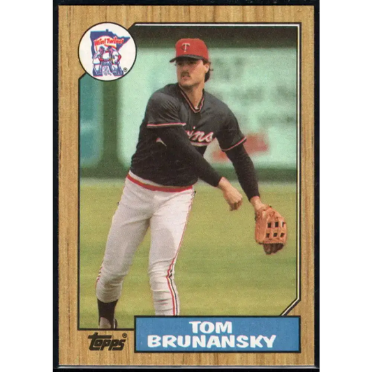 1987 Topps #776 Tom Brunansky EX Excellent Minnesota Twins Baseball Card