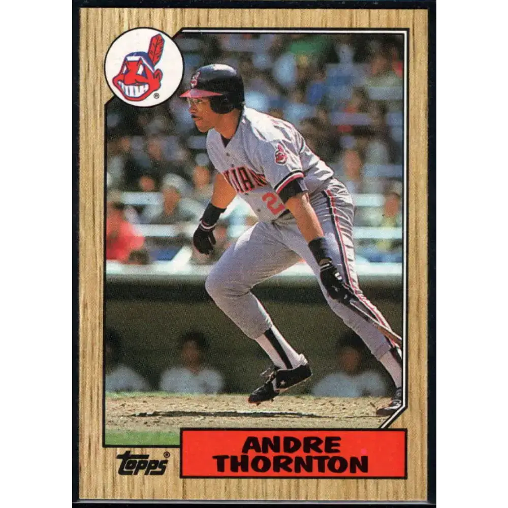 1987 Topps #780 Andre Thornton EX Excellent Cleveland Indians Baseball Card - Baseball Card Single