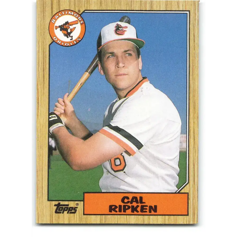1987 Topps #784 Cal Ripken Jr. EX Excellent Baltimore Orioles Baseball Card - Baseball Card Single