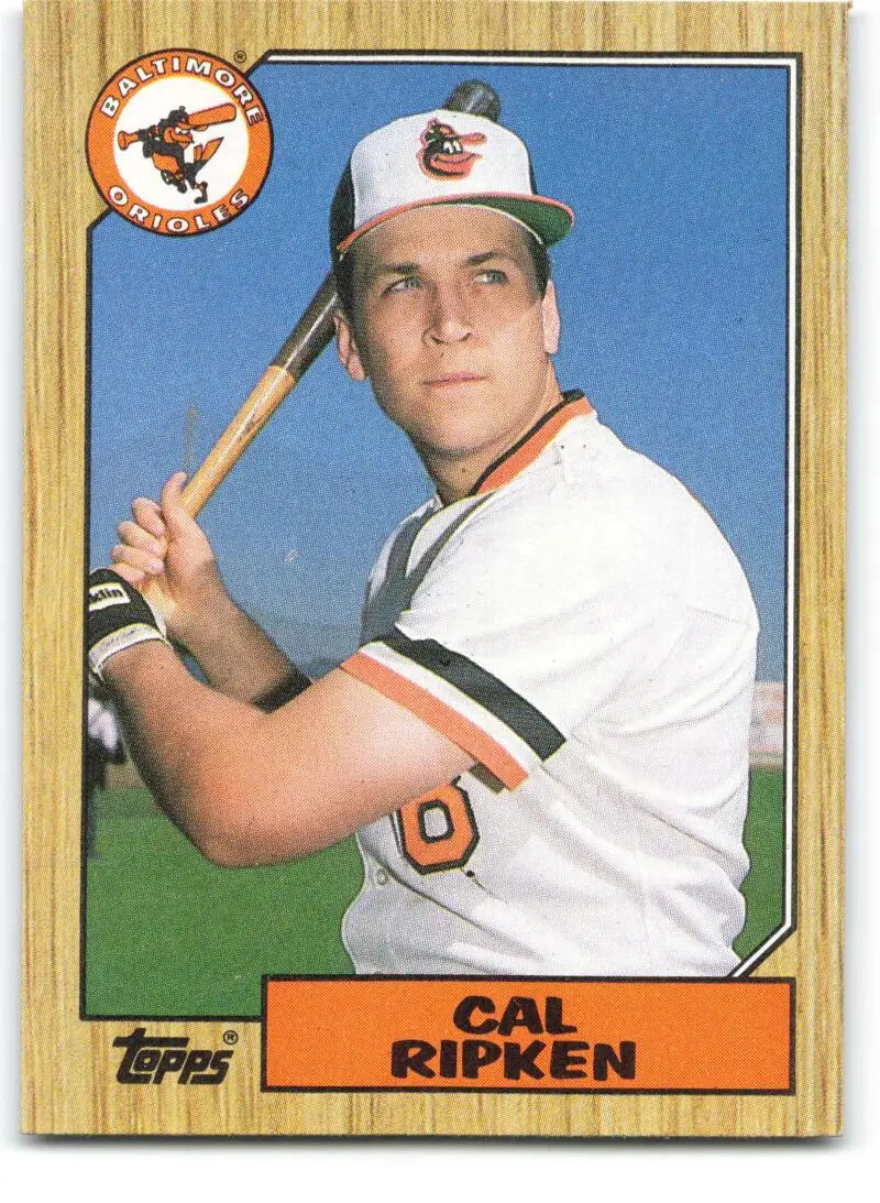 1987 Topps #784 Cal Ripken Jr. EX Excellent Baltimore Orioles Baseball Card - Baseball Card Single