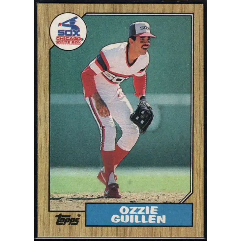 1987 Topps #89 Ozzie Guillen EX Excellent Chicago White Sox Baseball Card - Baseball Card Single