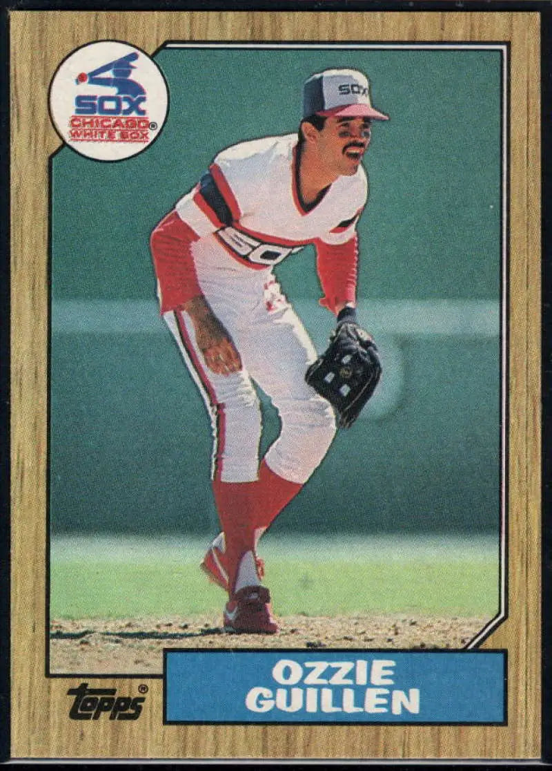 1987 Topps #89 Ozzie Guillen EX Excellent Chicago White Sox Baseball Card - Baseball Card Single