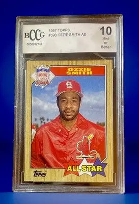 1987 Topps - All-Star Ozzie Smith #598 - Baseball Card Single
