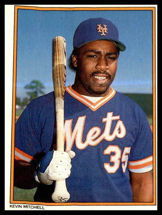 1987 Topps All-Star Set Collector’s Edition (Glossy Send-Ins) #50 Kevin Mitchell - Baseball Card Single