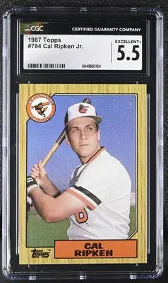 1987 Topps Cal Ripken Jr. #784 Baseball CGC 5.5