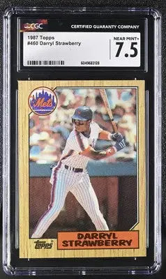 1987 Topps Darryl Strawberry #460 Baseball CGC 7.5